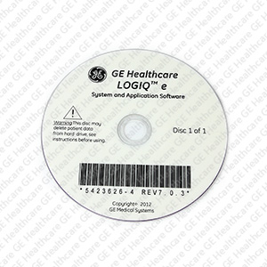 LOGIQ E R7.0.3 System and Application DVD