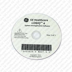LOGIQ E R7.0.3 System and Application DVD LOGIQ E R7.0.3 System and Application DVD